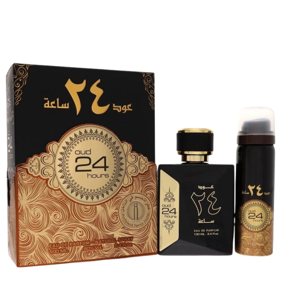 Oud 24 Hours By Ard Al Zaafaran Eau de Parfum 100ml Gift Set