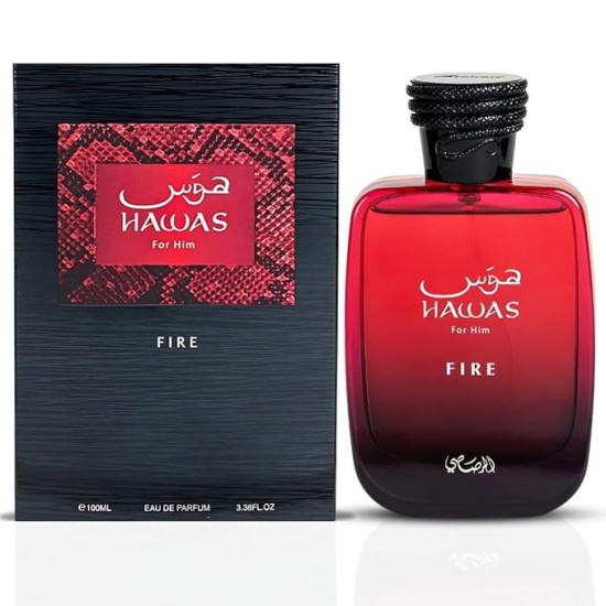Hawas Fire by Rasasi Eau De Parfum for Women and Men