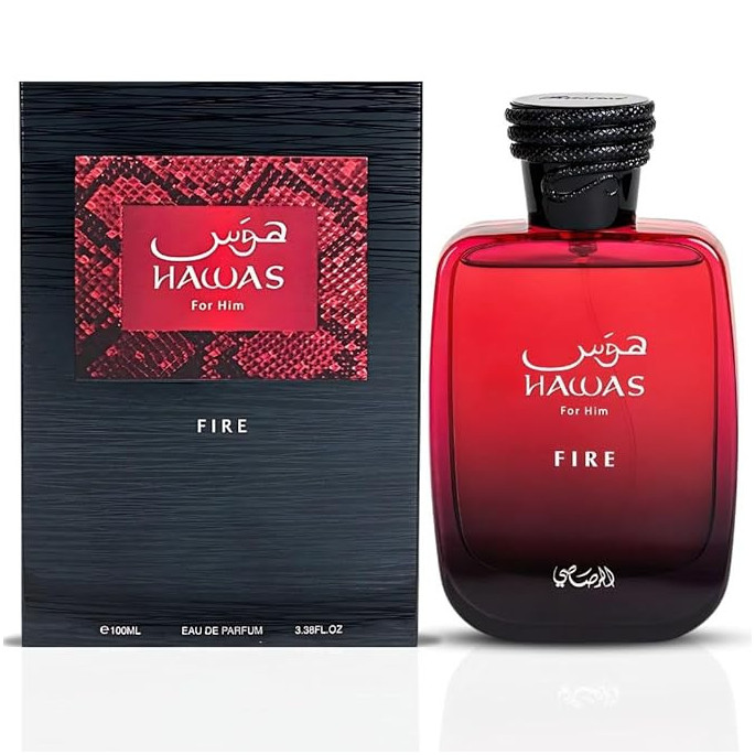 Hawas Fire by Rasasi Eau De Parfum for Women and Men