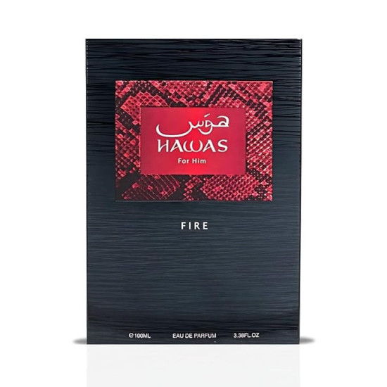 Hawas Fire by Rasasi Eau De Parfum for Women and Men