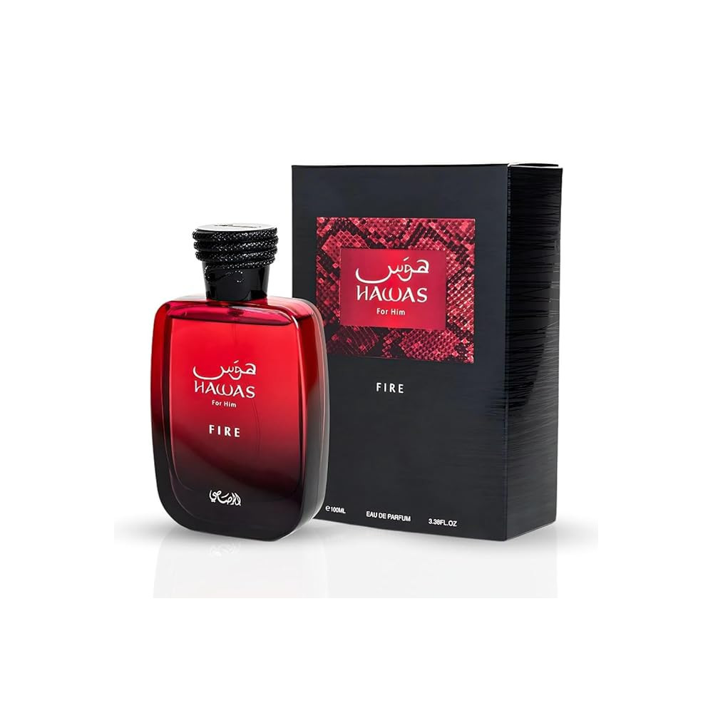 Hawas Fire by Rasasi Eau De Parfum for Women and Men
